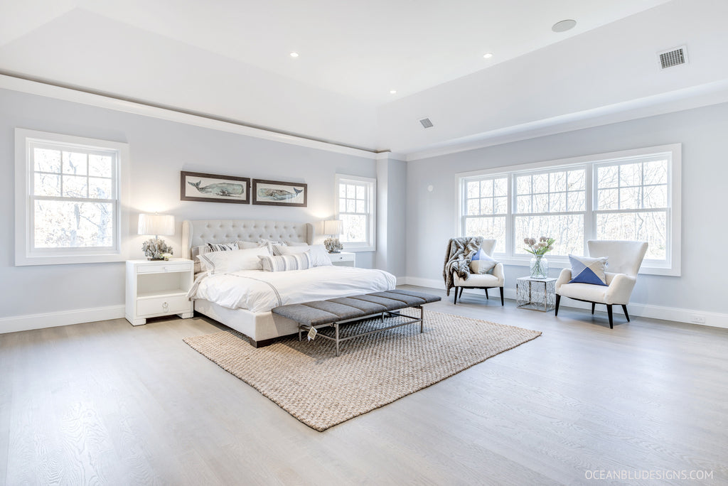 Modern Beach House Master Bedroom Design