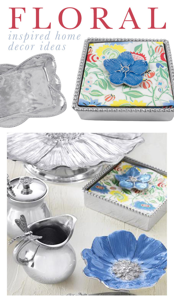 Floral Inspired Home Decor Ideas