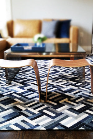 Grown-Up Decorative Cowhide Rugs & Pillows