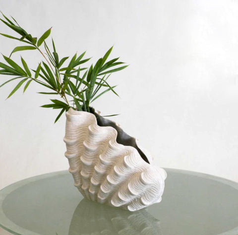 Giant Clam Indoor Outdoor Home Decor Vase / Planter