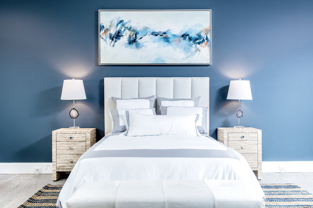Hamptons Home Master Bedroom Design