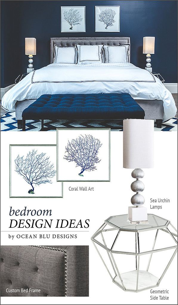 The Blue Room - Coastal Bedroom Designs