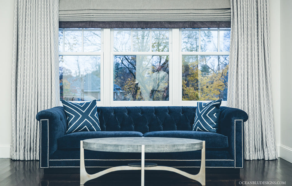 Coastal Home Design Showcase - Long Island, NY | Living Room