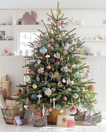 Sea Shell Christmas Tree Ornaments | Glitter Galore
