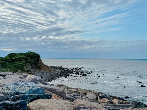 Cloud and Montauk Shore - Premium Acrylic or Metal Wall Art Collection
