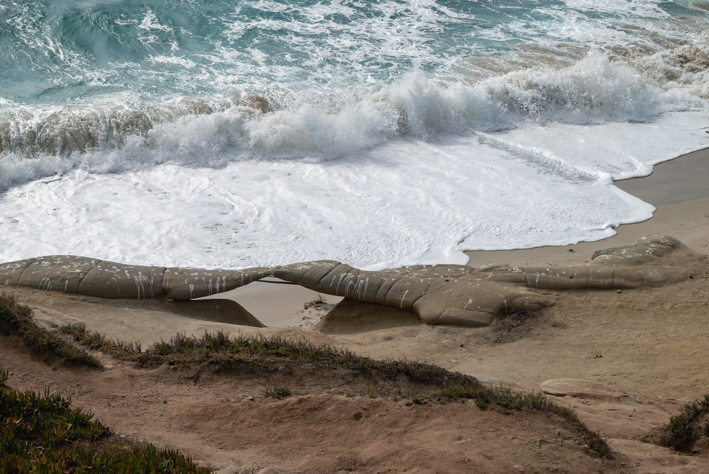 La Jolla Beach Wave I - Premium Acrylic or Metal Wall Art Collection