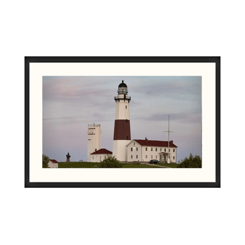 Montauk Lighthouse with Cotton Candy Sky - Classic Collection
