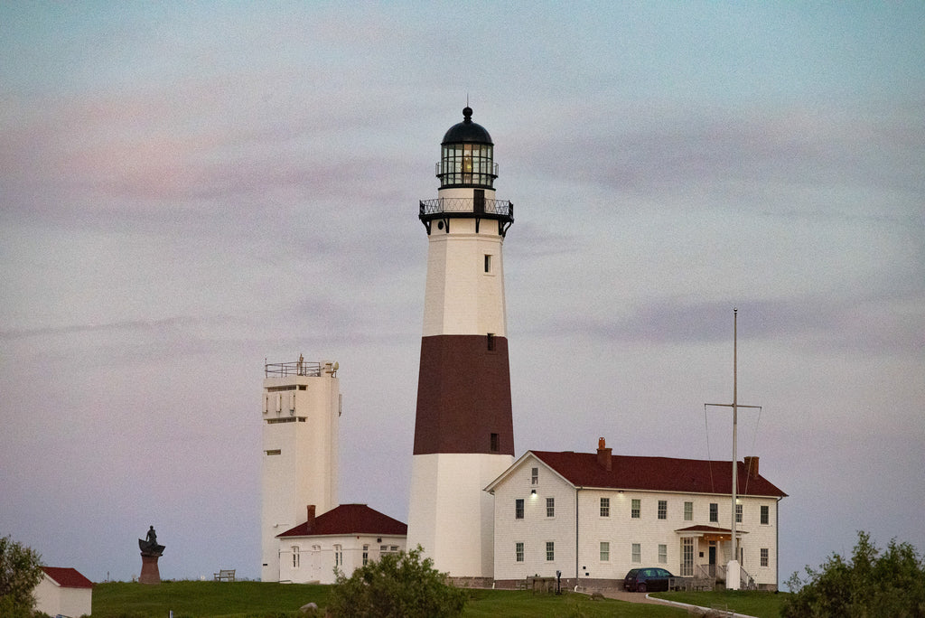Montauk Lighthouse with Cotton Candy Sky - Classic Collection