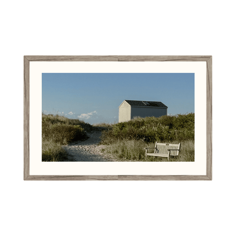 Waiting at the Bench, Montauk - Classic Collection