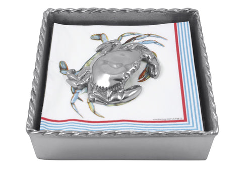 Crab Twist Cocktail Napkin Box Set