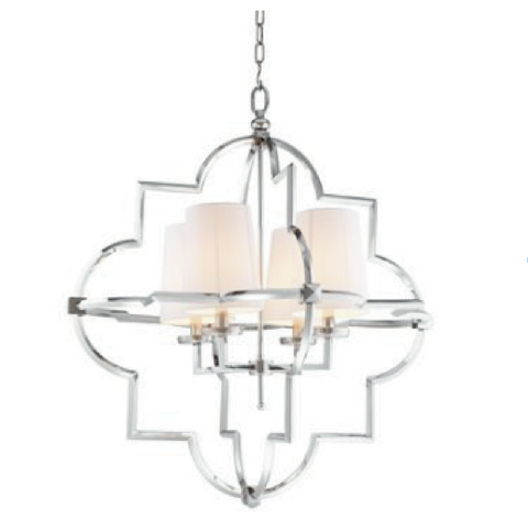 Eichholtz Mandeville Silver Chandelier