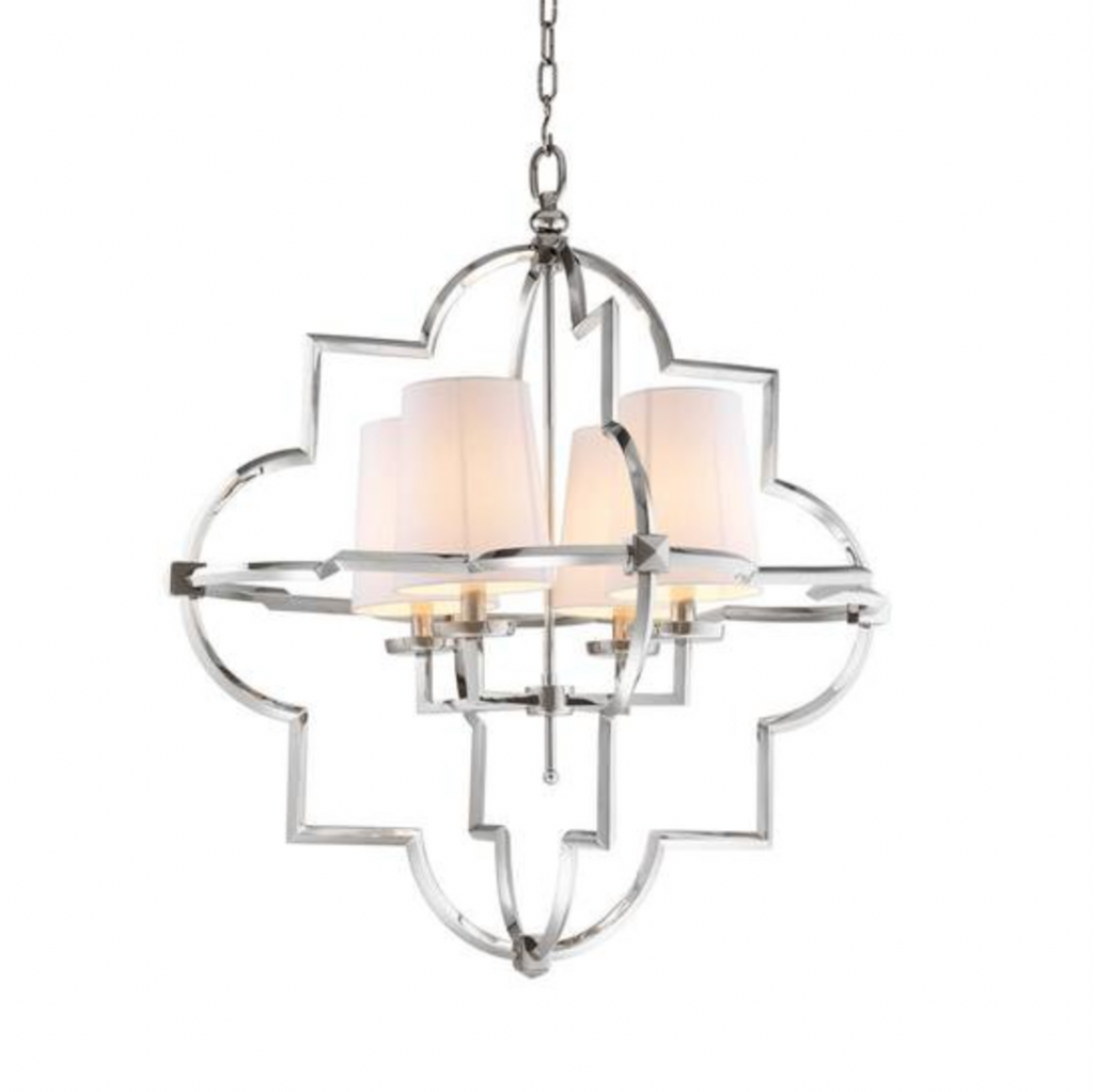 Eichholtz Mandeville Silver Chandelier