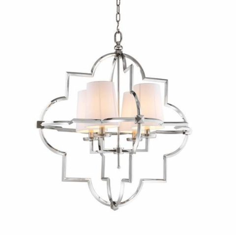 Eichholtz Mandeville Silver Chandelier